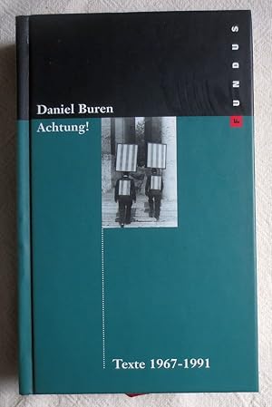 Bild des Verk�ufers f�r Achtung! : Texte 1967 - 1991 zum Verkauf von VersandAntiquariat Claus Sydow