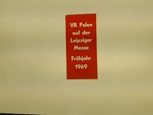 "VR Polen zur Leipziger Messe im Frühjahr 1969" - ein polnisches Werbeblatt zur damaligen Leipzig...