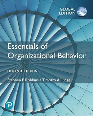 Image du vendeur pour Essentials of Organizational Behaviour, Global Edition mis en vente par moluna