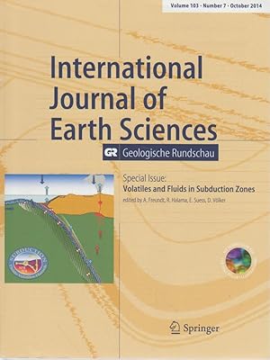 International Journal of Earth Sciences. Volume 103. (8 Hefte) Geologische Rundschau.
