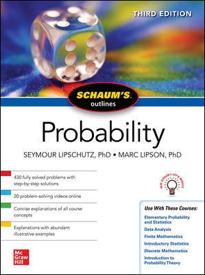 Immagine del venditore per Schaum's Outline of Probability venduto da GreatBookPrices