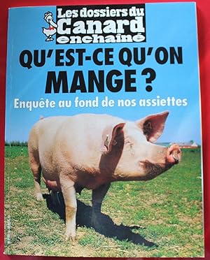 Image du vendeur pour Les Dossiers du Canard - N68 (1998) "Qu'est-ce qu'on mange ?" TBE mis en vente par Bouquinerie Spia