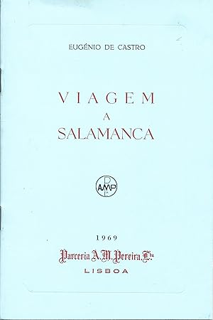 Imagen del vendedor de VIAGEM A SALAMANCA a la venta por Livraria Antiquria do Calhariz