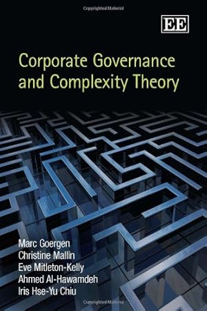 Bild des Verkufers fr Corporate Governance and Complexity Theory zum Verkauf von WeBuyBooks