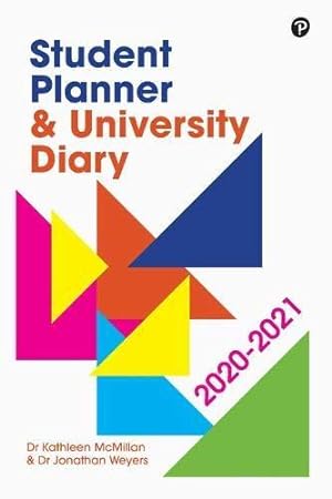 Bild des Verkufers fr Student Planner and University Diary 2020-2021 zum Verkauf von WeBuyBooks