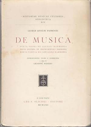 De Musica. Dieta Prima De Celesti Harmonia Dieta Secunda De Instrumentali Harmonia Dieta Tertia D...