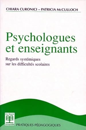 Psychologues et enseignants - Curonici