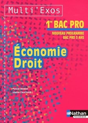 Economie et droit 1re bac pro - Louise Cauchard