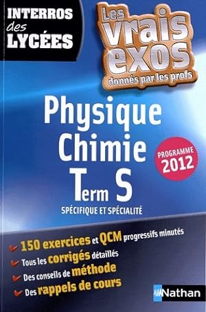 Physique Chimie Terminale S 2012 - Fr d ric Masset