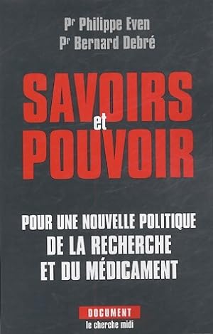 Seller image for Savoirs et pouvoir - Bernard Debr? for sale by Book Hmisphres