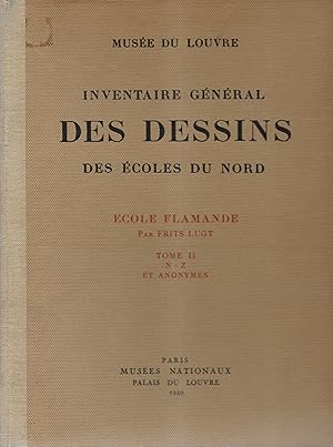 Image du vendeur pour Inventaire gnral des dessins des coles du Nord. cole Flamande. mis en vente par Librairie Seigneur