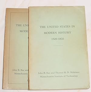 Imagen del vendedor de The United States in Modern History - Two Volumes a la venta por R Bryan Old Books