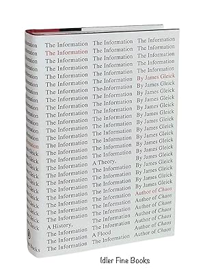 Image du vendeur pour The Information: A History, A Theory, A Flood mis en vente par Idler Fine Books
