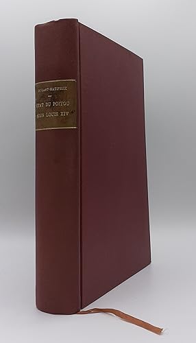 Image du vendeur pour Etat du Poitou sous Louis XIV. Rapport au roi et mmoire sur le clerg, la noblesse, la justice et les finances par Charles Colbert de Croissy publi par Ch. Dugast-Matifeux. mis en vente par Librairie Le Trait d'Union sarl.