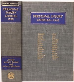 Personal Injury Annual - 1963