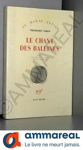 Seller image for Le Chant des baleines for sale by Ammareal