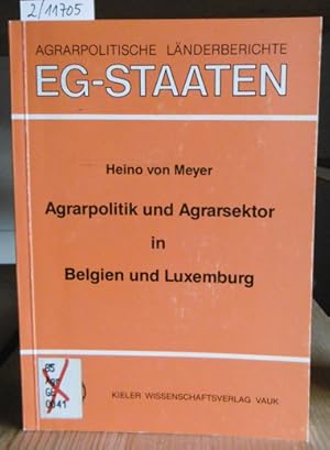 Bild des Verkufers fr Agrarpolitik und Agrarsektor in Belgien und Luxemburg. zum Verkauf von Versandantiquariat Trffelschwein