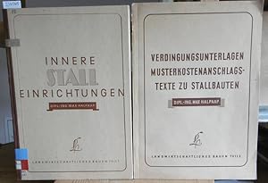 Bild des Verkufers fr Landwirtschaftliches Bauen. Zwei Teile. zum Verkauf von Versandantiquariat Trffelschwein