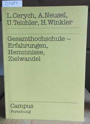 Seller image for Gesamthochschule - Erfahrungen, Hemmnisse, Zielwandel. for sale by Versandantiquariat Trffelschwein