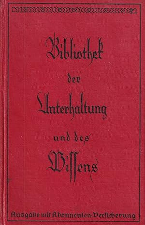 Imagen del vendedor de Bibliothek der Unterhaltung und des Wissens Jahrgang 1929 Neunter Band a la venta por Clivia Mueller