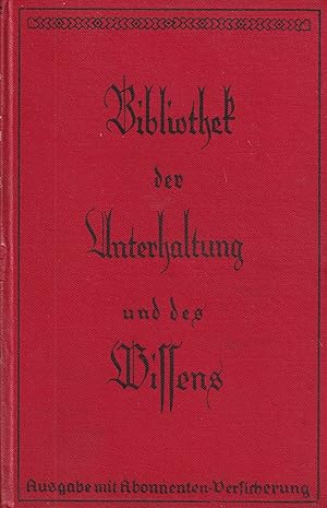 Imagen del vendedor de Bibliothek der Unterhaltung und des Wissens Jahrgang 1929 13. Band a la venta por Clivia Mueller