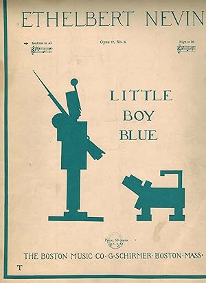 Little Boy Blue - Vintage Sheet Music for Medium Voice in A Flat