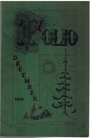 Image du vendeur pour THE FLUSHING FOLIO Volume 34, Number 3 December, 1929 mis en vente par The Avocado Pit