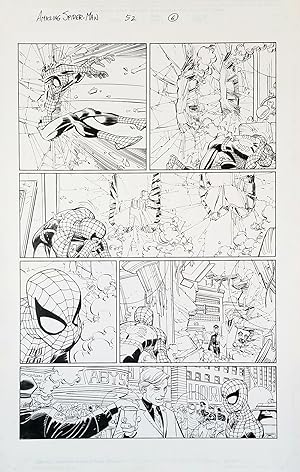 Bild des Verkufers fr Amazing Spider-Man #52 (493) Dig This Page 6 Original Comic Art by John Romita, Jr. zum Verkauf von Parigi Books, Vintage and Rare