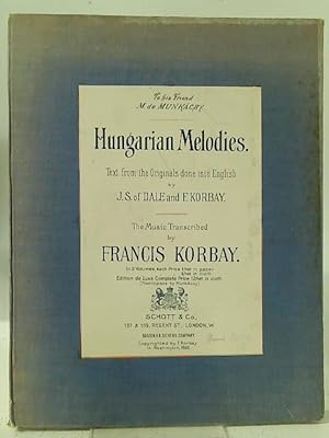 Bild des Verkufers fr Hungarian Melodies zum Verkauf von World of Rare Books