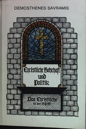 Image du vendeur pour Das Christliche in der SPD : christl. Botschaft u. Politik. mis en vente par books4less (Versandantiquariat Petra Gros GmbH & Co. KG)