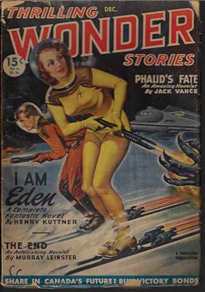 Bild des Verkufers fr THRILLING WONDER Stories: December, Dec. 1946 (Canadian Issue) zum Verkauf von Books from the Crypt