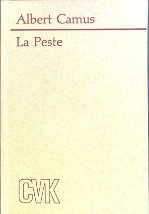 Seller image for La Peste. + Annotations. for sale by books4less (Versandantiquariat Petra Gros GmbH & Co. KG)