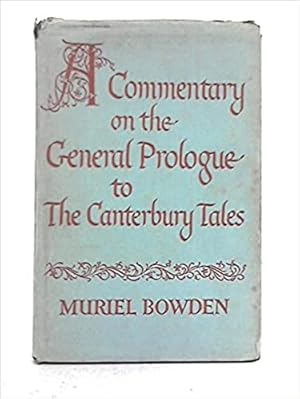 Seller image for A Commentary on the General Prologue to the Canterbury Tales for sale by Stahr Book Shoppe