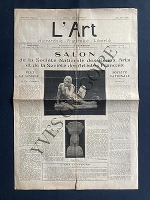 L'ART-NUMERO SPECIAL-SALON 1919