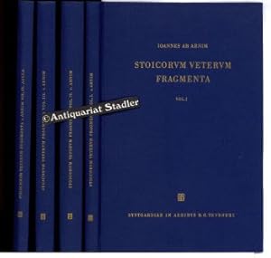 Stoicorum veterum fragmenta. Volume 1-4 in 4 Bänden. In latein. und griechischer Sprache.