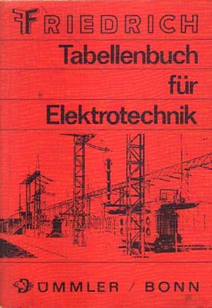 Seller image for Tabellenbuch fr Elektrotechnik. for sale by Versandantiquariat Boller