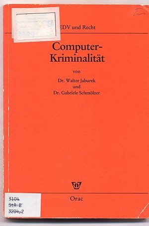 Imagen del vendedor de Computer-Kriminalitt a la venta por avelibro OHG