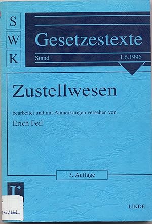 Seller image for Zustellwesen for sale by avelibro OHG