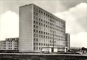 Ansichtskarte / Postkarte Neustadt Halle an der Saale, Hochhaus, Plattenbauten, Block 602