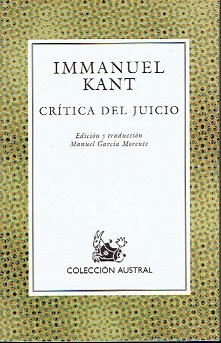 CRITICA DEL JUICIO