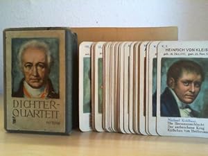 Dichter-Quartett (Nr. 5008) vom Josef Scholz Verlag. Das Quartett stammte aus der Auflage von 192...