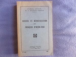 Seller image for Accueil et rinstallation des franais d'outre-mer for sale by arobase livres