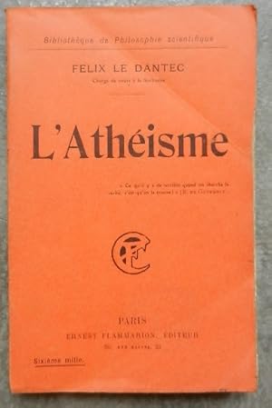 L'athéisme.