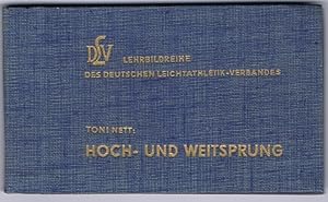 Immagine del venditore per DLV Lehrbildreihe des Deutschen Leichtathletik-Verbandes. Hoch- und Weitsprung. Die Lehrbildreihen zeigen 1. Reihe: Hochsprung (Straddle-Stil) Ken Wiesner USA / 2. Reihe: Weitsprung (Schwebehang-Technik) Gerd Luther. venduto da Antiquariat Gnter Hochgrebe