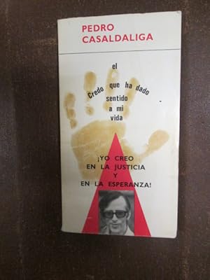 Immagine del venditore per YO CREO EN LA JUSTICIA Y EN LA ESPERANZA venduto da LIBRERIA AZACAN