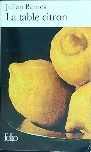 Seller image for Table Citron for sale by Librodifaccia
