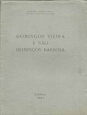 DOMINGOS VIEIRA E NÃO DOMINGOS BARBOSA