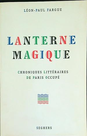 Image du vendeur pour Lanterne magique mis en vente par Librodifaccia