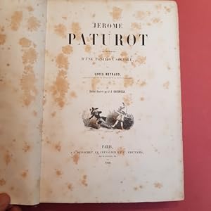 Jerome Paturot. A la recherche d'une position sociale. Edition illustrée par Grandville.