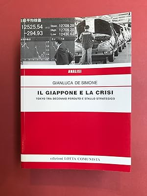 Il Giappone e la crisi. Tokyo tra decennio perduto e stallo strategico